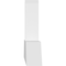 Ekena Millwork Portland Architectural Grade PVC Gable Bracket, 108"W x 18"H x 4"D x 6"F, 4/12 Pitch GBP108X18X0406POR00 - alternate 5